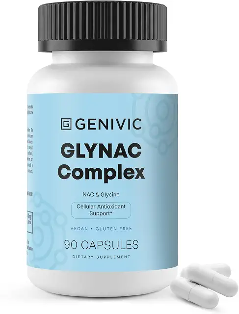 Genivic GLYNAC Complex bottle with capsules